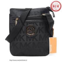 michael kors logo signature groot zwart crossbody zakken Uitverkoop Tassen o3tos372